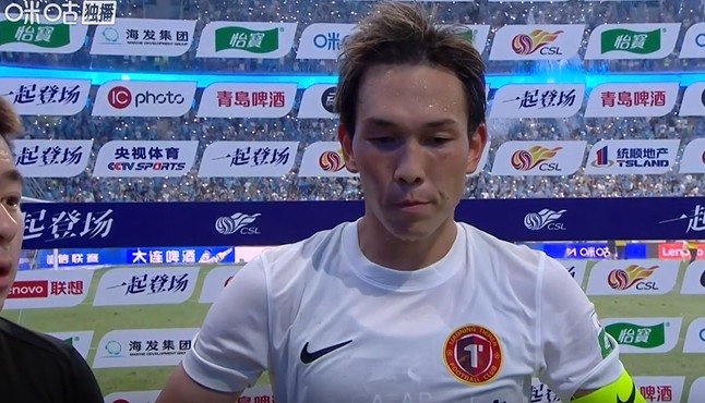 邦本宜裕：球队攻防两端存在问题需要提高 赢球需要踢得有整体性